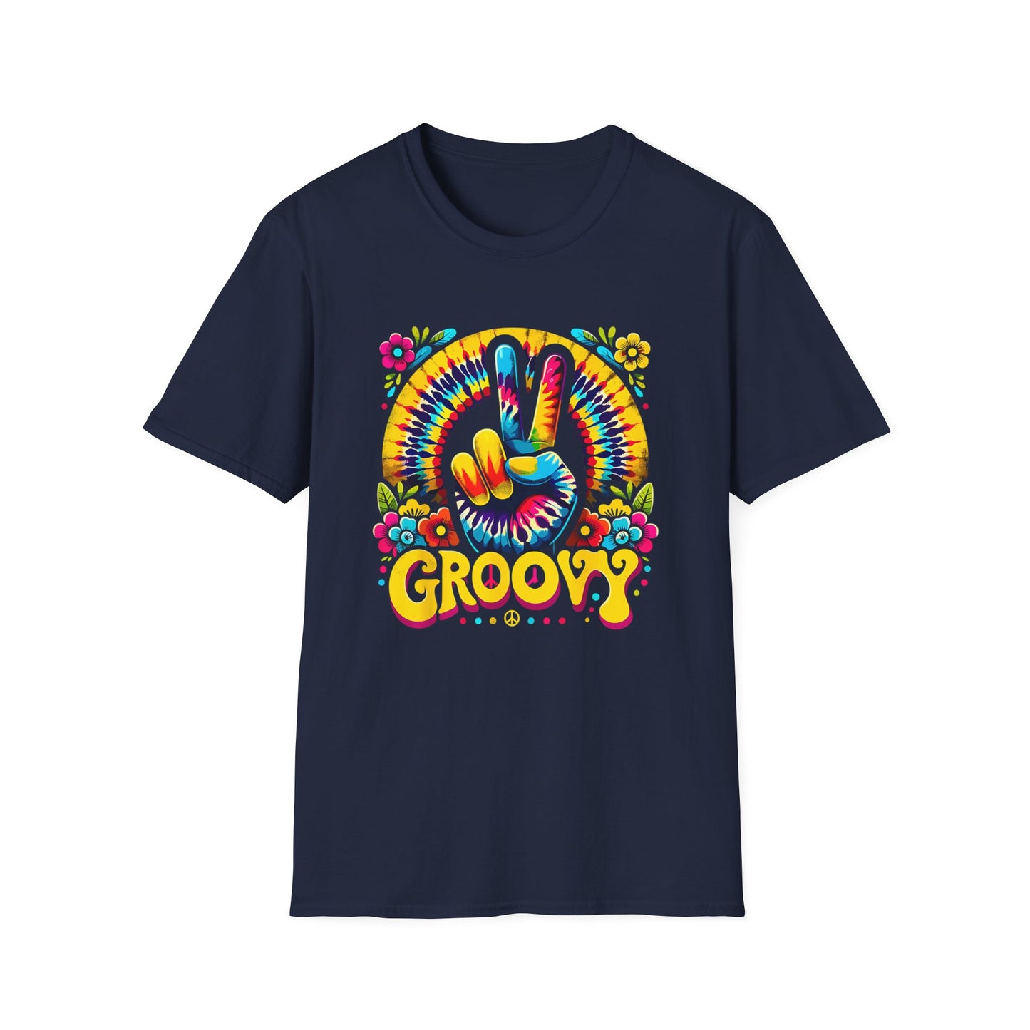Groovy Peace Sign Unisex T-Shirt