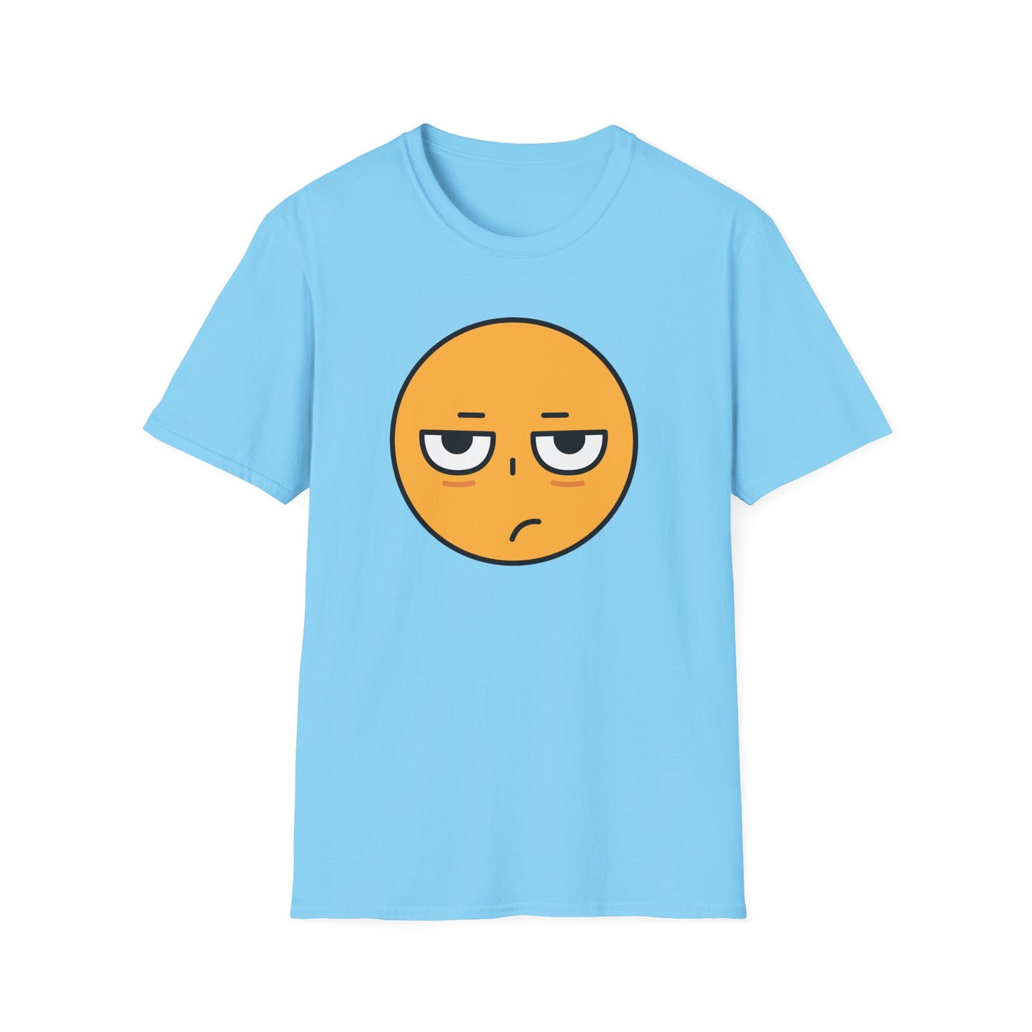 Mood Emoji Graphic Tee for Casual Wear T-Shirt