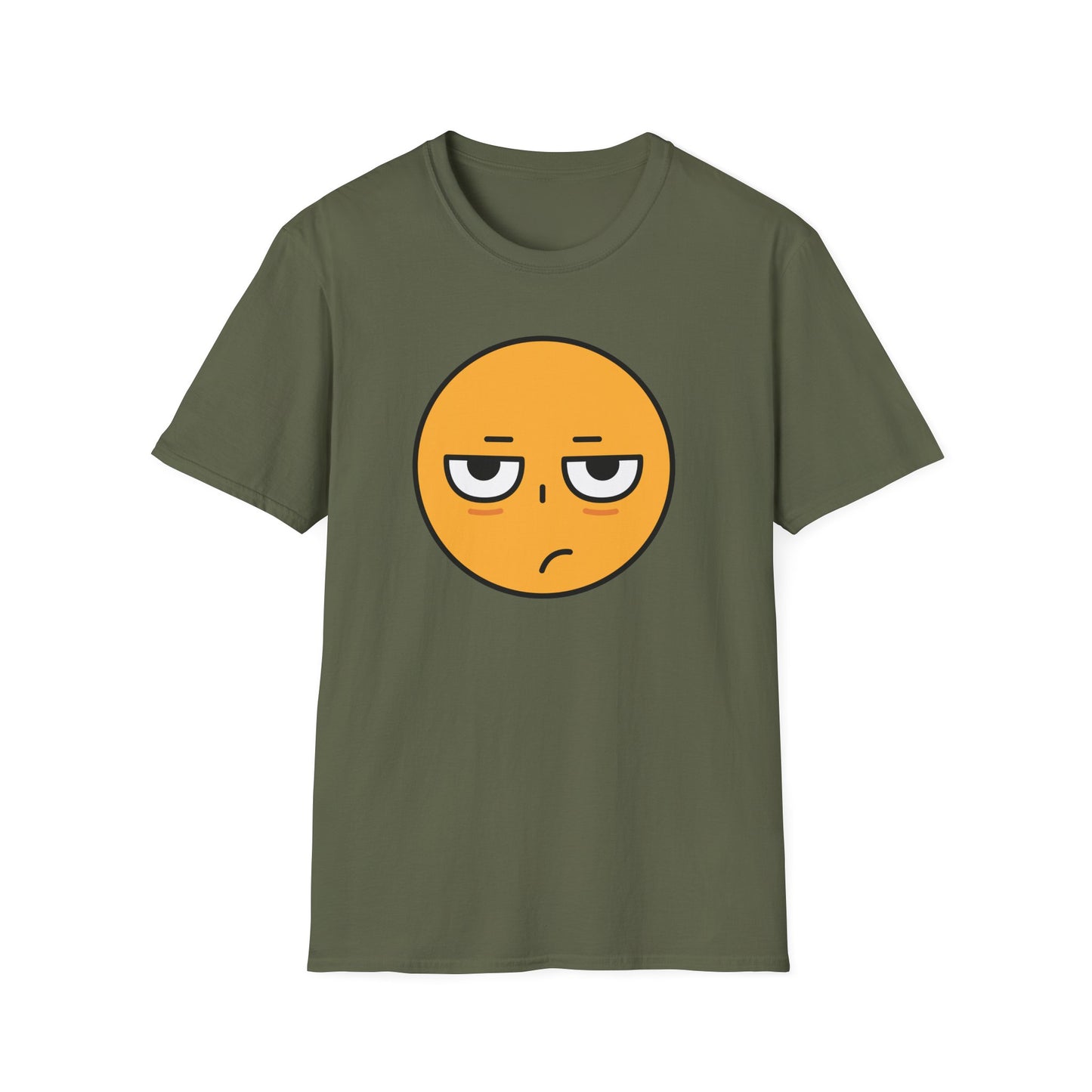 Mood Emoji Graphic Tee for Casual Wear T-Shirt
