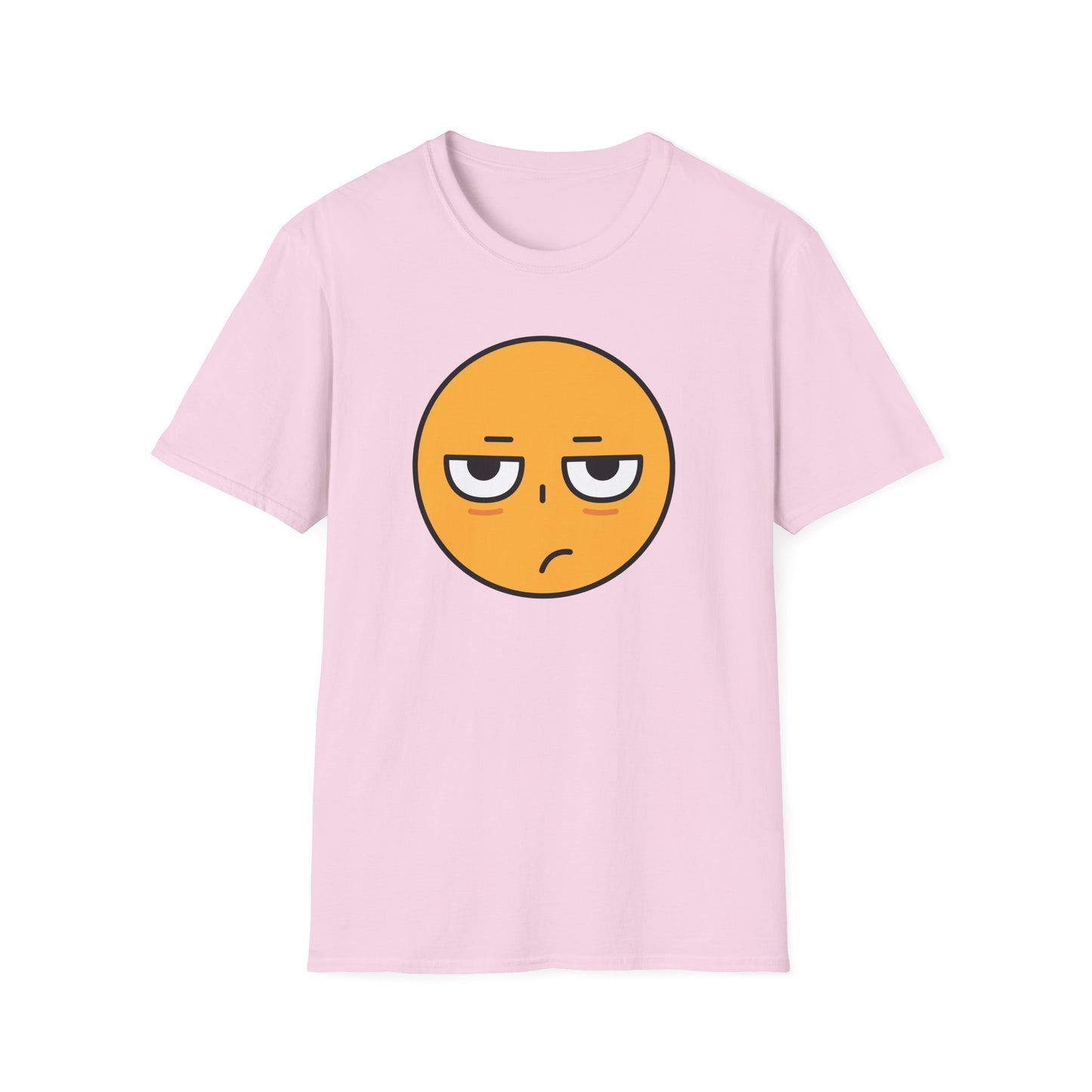 Mood Emoji Graphic Tee for Casual Wear T-Shirt