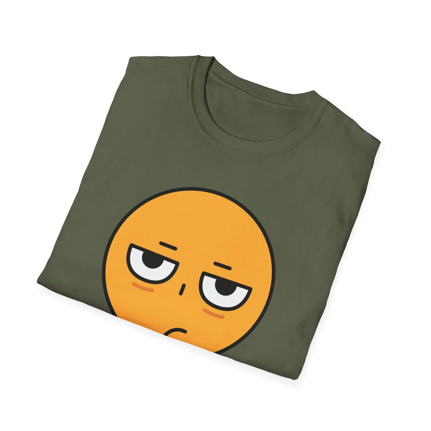 Mood Emoji Graphic Tee for Casual Wear T-Shirt