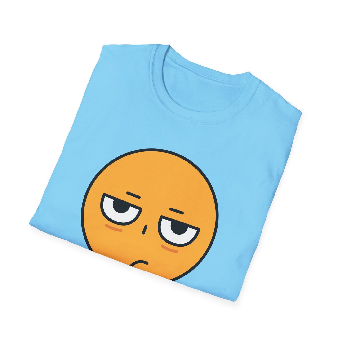 Mood Emoji Graphic Tee for Casual Wear T-Shirt