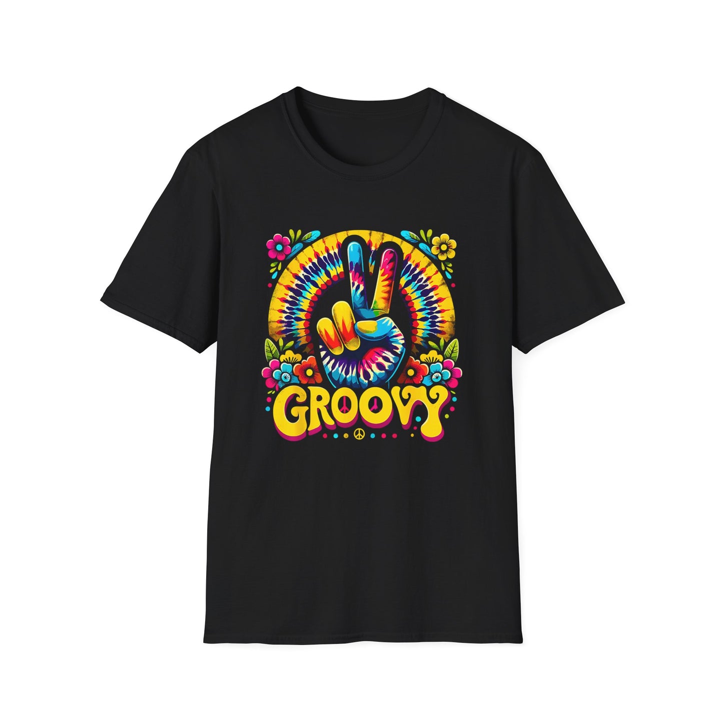 Groovy Peace Sign Unisex T-Shirt