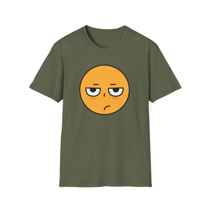 Mood Emoji Graphic Tee for Casual Wear T-Shirt