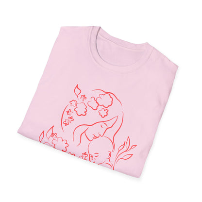 Floral mom T-Shirt