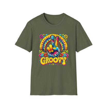 Groovy Peace Sign Unisex T-Shirt